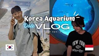 AQUARIUM DATE BARENG PACAR KOREA l Korea-Indonesia Couple DATE VLOG l Sacheon Vlog eps.2