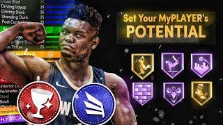 NBA 2K22 ZION WILLIAMSON BUILD - DEMIGOD SLASHING FOUR BUILD