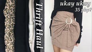 THRIFTukay ukay try on haul