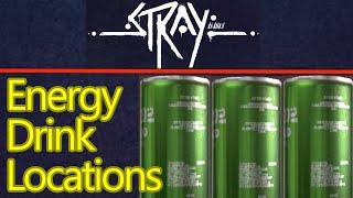 Stray energy drink can locations all 4 energy drink speed 2k