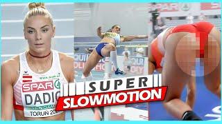 Super SlowMotion Top 5 Women High Jump Pentathlon Torun Poland 2021 - part 2