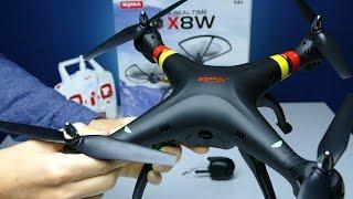 Syma X8W Quadcopter Drone Review - Tested with a GoPro