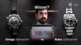 EPIC Omega Seamaster 300M vs Rolex Submariner to the DEATH