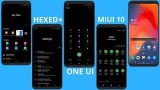 BEST MIUI 10 THEME For Samsung ONE UI  HEXED+ and MIUI 11 Plugin