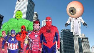 Superheroes Eyeball Head Man - Movie