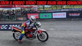 EBON X YUKIDO TEKNO TUNER RAJAI KELAS NINJA SUNMORI RUN 1 DI IDC SERI 3