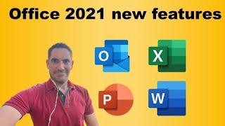 Office 2021 New features in Excel Word PowerPoint & Outlook