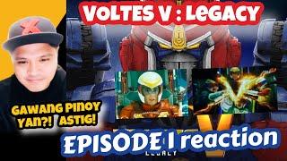 VOLTES V  LEGACY  EPISODE 1 FULL EPISODE - GOOSEBUMPS REACTION