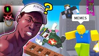 ROBLOX Steep Steps Funny Moments MEMES