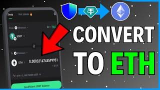 How To Convert Tether USDT To Ethereum On Trust Wallet 2024