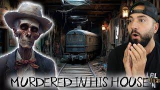 EXPLORING THE HAUNTED ABANDONED TOY TRAIN HOUSE WHERE A LONELY OLD MAN WAS MURDERED  TERRIFYING