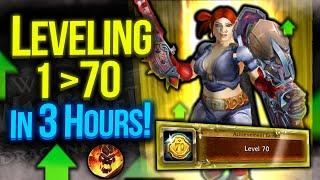 Insane From 1 To 70 level In 3 HOURS Dragonflight Leveling Guide  FAST & EASY
