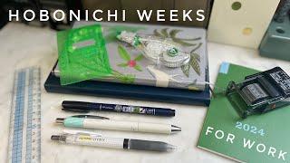 2024 Hobonichi Weeks Mega Setup for Work - Minimalist Bullet Journal & A6 Weekly Supplement