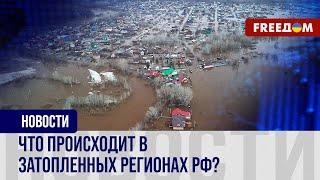 ️️ Люди пьют дождевую воду и едят выброшенную рыбу. Последствия затопления России