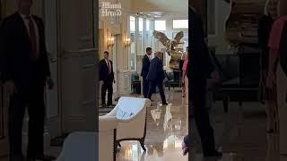 Donald Trump arrives in Miami ahead of federal court appearance