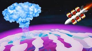 Accidentally Blowing Up A Planet With 1000 Hydrogen Bombs in Astroneer