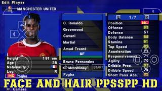 Face Hair Pogba PSP