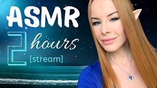 ASMR STREAM ️ 2 hour sleep relaxation  Ear Licking  3Dio 