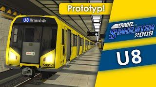 Im Prototyp H95 über die komplette U8  Trainz 2009 U-Bahn Sim Berlin  JM Simulation