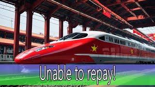 Bankruptcy It has been revealed that China’s high speed rail is running a massive deficit.