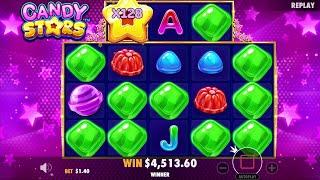 MAX WIN ON CANDY STARS 5000X