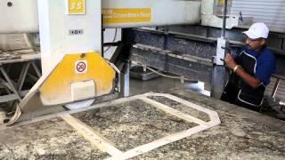 Cutting Step 3 Granite Fabrication Process