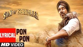 Son Of Sardaar Po Po Lyrical Video  Salman Khan Ajay Devgn & Sanjay Dutt