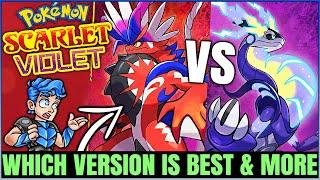 Which Version is Best For You? Scarlet VS Violet All Exclusive Pokemon & More