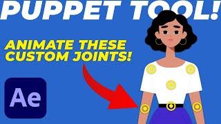 The SIMPLEST Way To ANIMATE CHARACTERS in AFTER EFFECTS Puppet Tool Tutorial