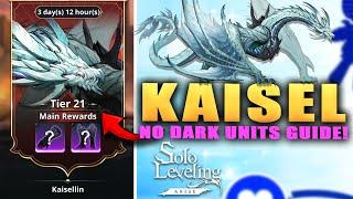 HOW TO BEAT KAISELLIN NO DARK UNITS in Solo Leveling Arise