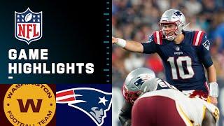 Washington Football Team vs. New England Patriots  Preseason Week 1 2021 NFL Game Highlights