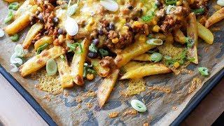 Homemade Chili Cheese Fries Recipe  ENG SUBS