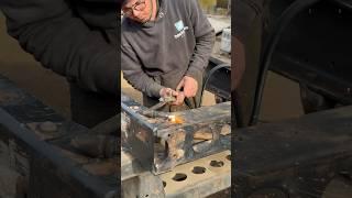 truck chassis strengthening process #youtubeshorts #youtube #watch #foryou #viral