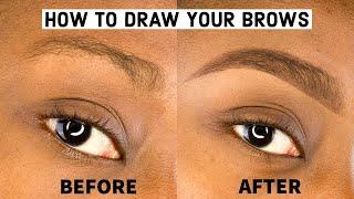 HOW TO EASY EYEBROW TUTORIAL FOR BEGINNERS WITH PENCIL  LADE KEHINDE