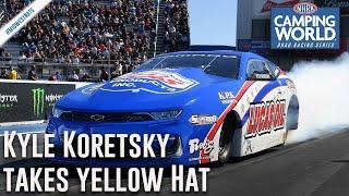 Kyle Koretsky takes first yellow hat of the season in St. Louis