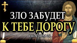 ️Молитва от врагов и злых людей. Сильная молитва от злых людей. Псалом 26