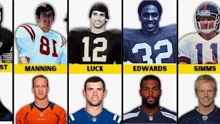 Fathers and sons of NFL players