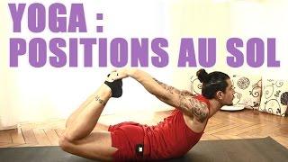 Exercices et postures de yoga au sol