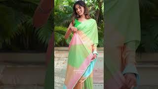 Alia Bhatt Saree Look  Multi-Colored Silk Saree Style