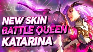 KATEVOLVED  NEW SKIN BATTLE QUEEN KATARINA THIS IS INSANE... 