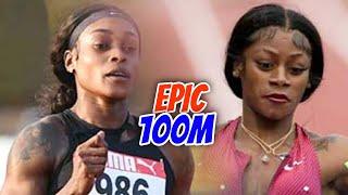 Epic 100m ShaCarri Richardson Defeated Elaine Thompson Herah In Luzern Switzerland 2022