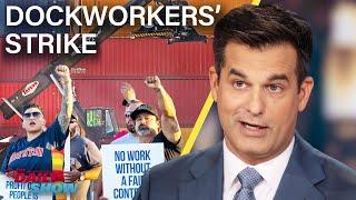 Dockworkers Strike Stokes Supply Chain Panic & Election Betting Legalized  The Daily Show