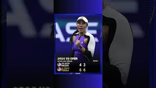 Tennis US Open 2024 Its straight sets and straight into Round 2 for Jessica Pegula #shorts