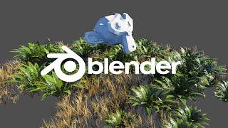 blender dynamic vegetation