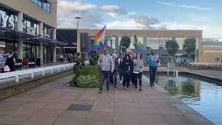 Harlow and West Essex Pride March in Town Centre