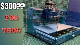 $300 DESKTOP CNC Is It Worth It? SainSmart Genmitsu 3018 PROVer V2 #desktopcnc #makemoney