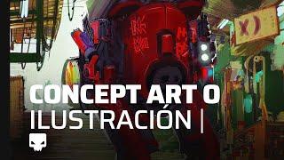 Diferencia entre Concept Art e ilustración.