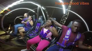 Funny Singapore Rollercoaster Ride He took off her wig watch until the end LMAO