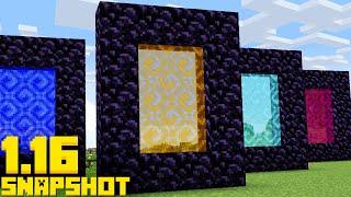 NEW Infinite Dimensions APRIL FOOLS Update Minecraft 1.16 Snapshot 20w14infinite