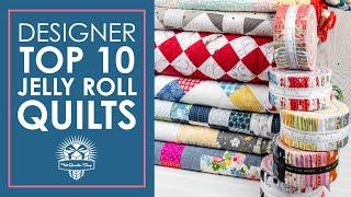  Jelly Roll Quilts I Love  My Top 10 Jelly Roll Quilt Patterns  Fat Quarter Shop